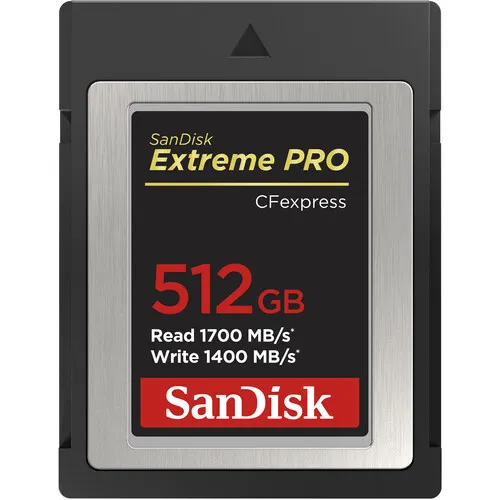SanDisk 512GB Extreme PRO CFexpress Card Type