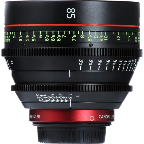 Canon CN-E 85mm T1.3 L F Cinema Prime Lens(T)