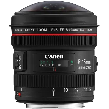 Canon EF 8-15mm f/4L Fisheye USM