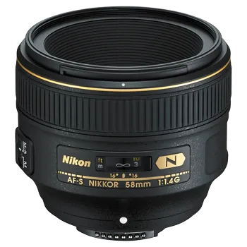 Nikon 58mm f/1.4G AF-S 