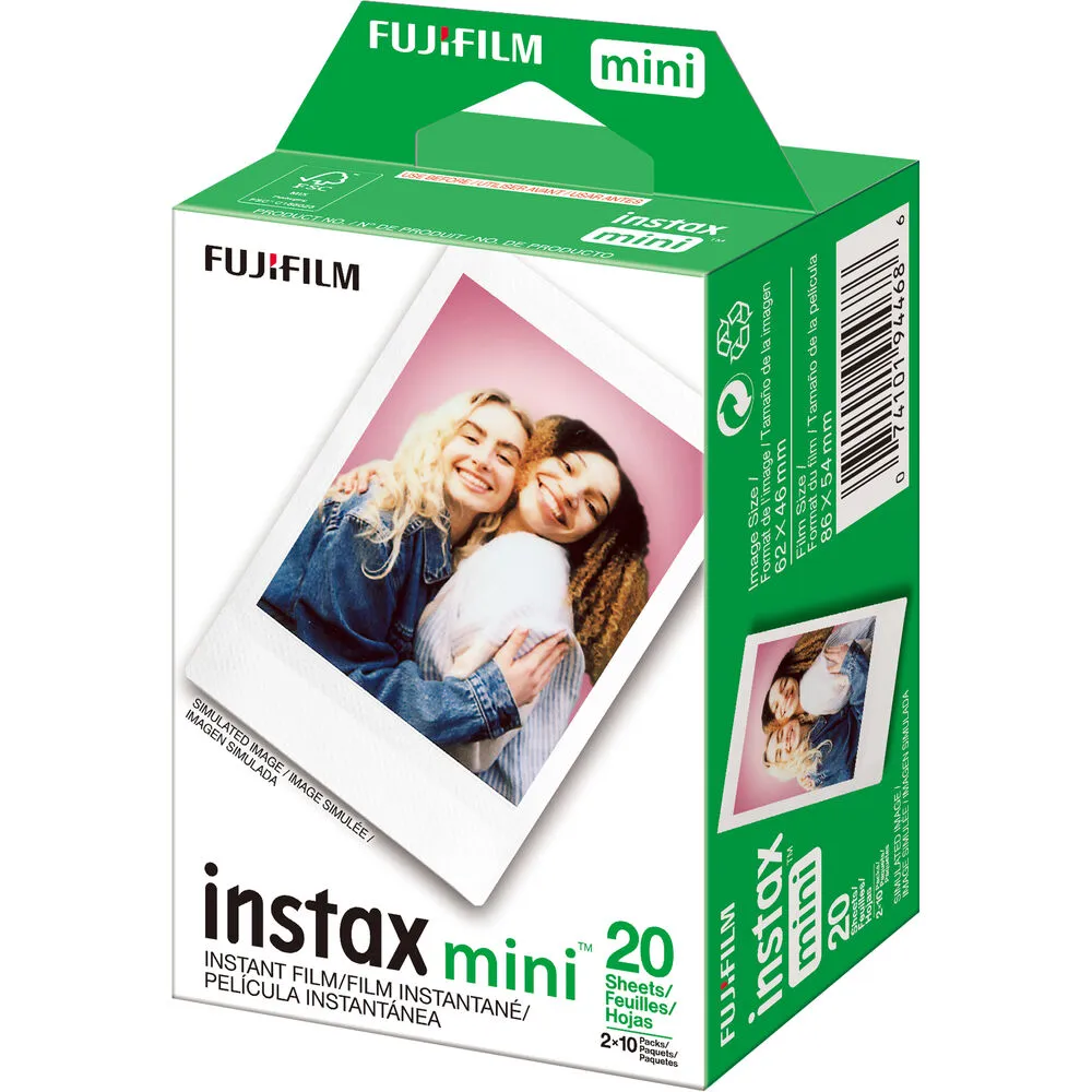 FUJIFILM instax mini Film (20 Exposures)